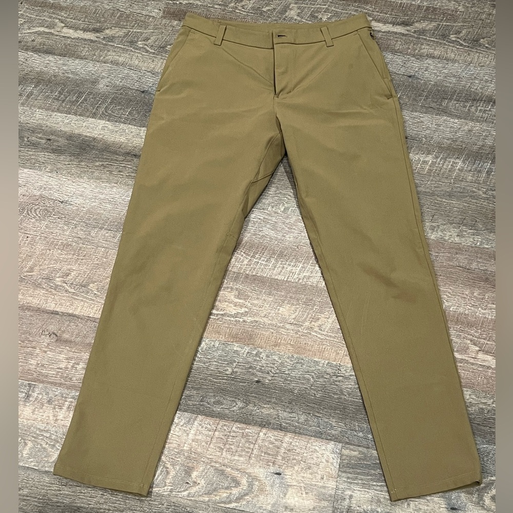 Lululemon - ABC Slim-Fit Warpstreme Trousers - Brown